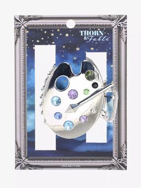 Thorn & Fable Paint‎ Palette Claw Hair Clip Hot Topic